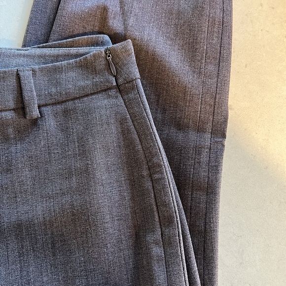 Slim leg side zip purple-grey RW suiting pant (ankle length) signature fit - Picture 3 of 3